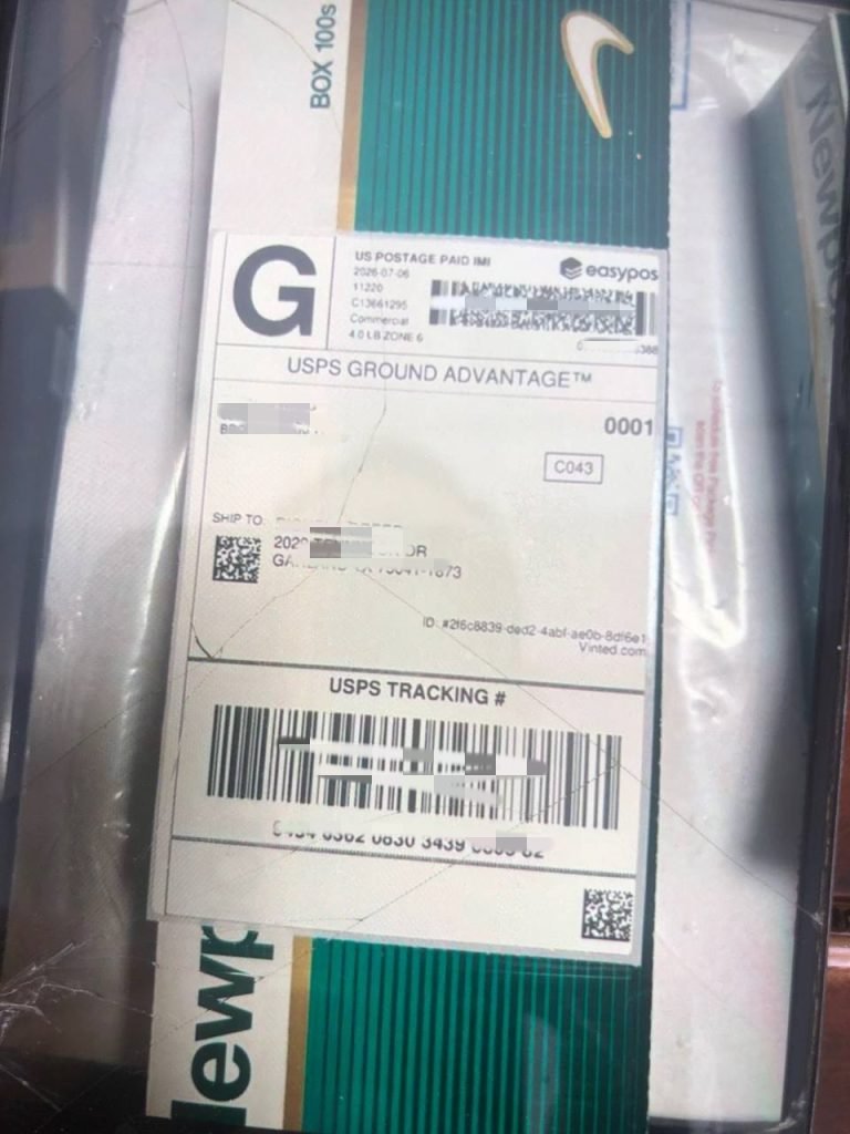 Recently packed order