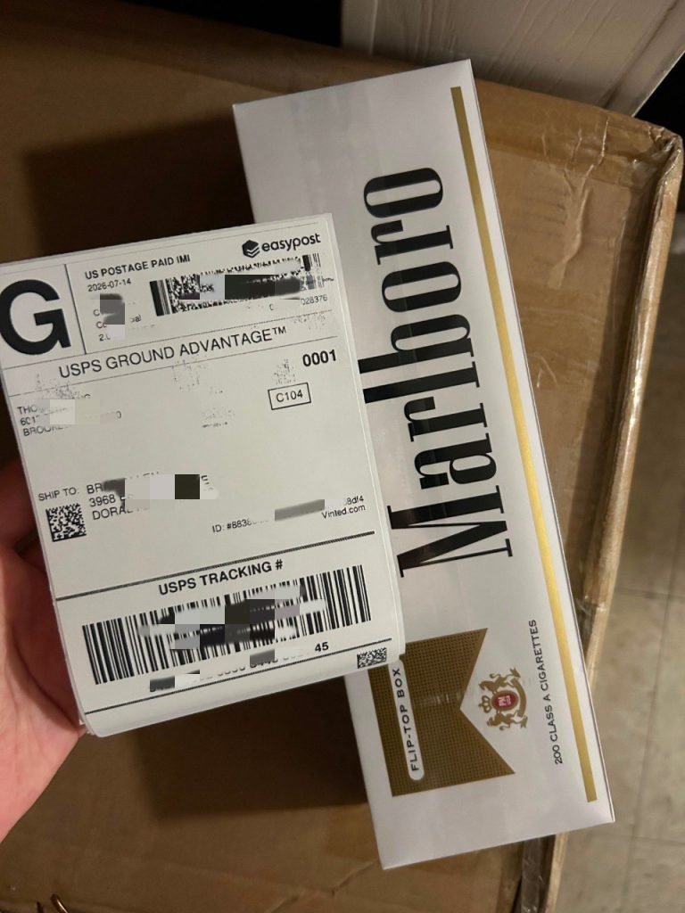 Recently packed order