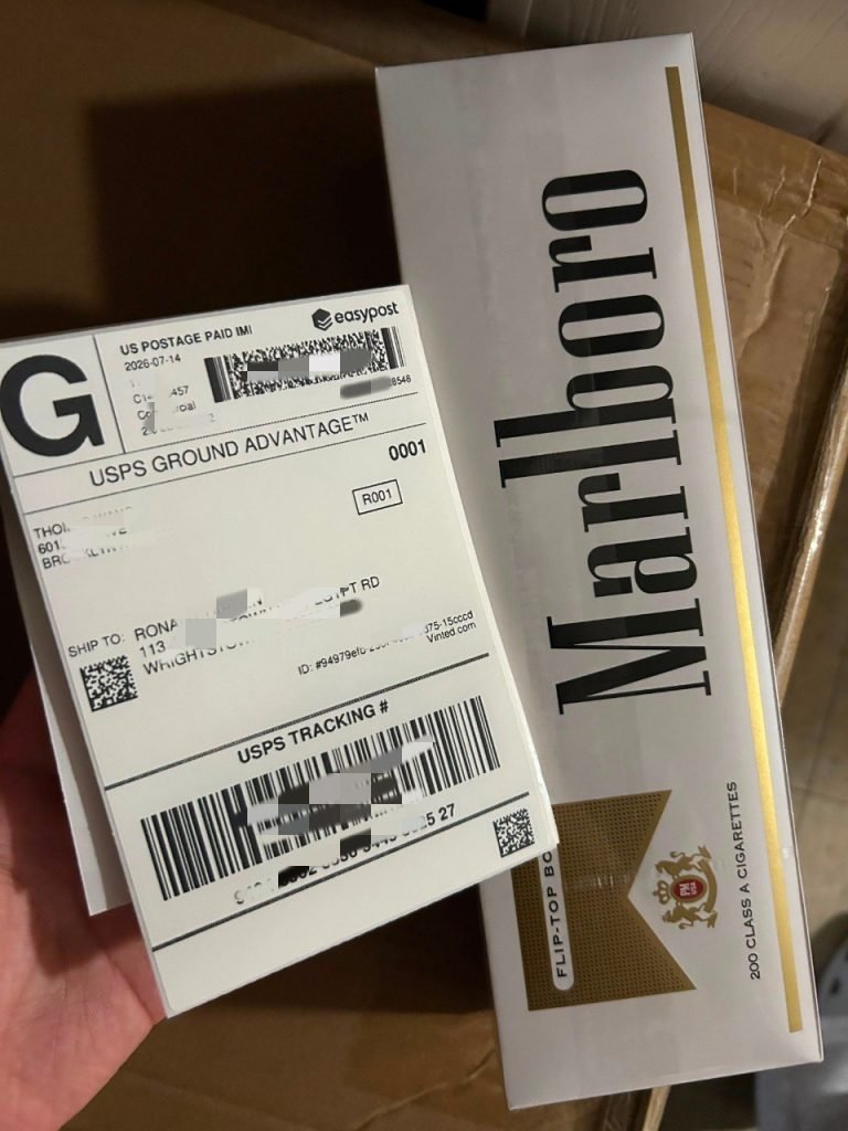 Recently packed order
