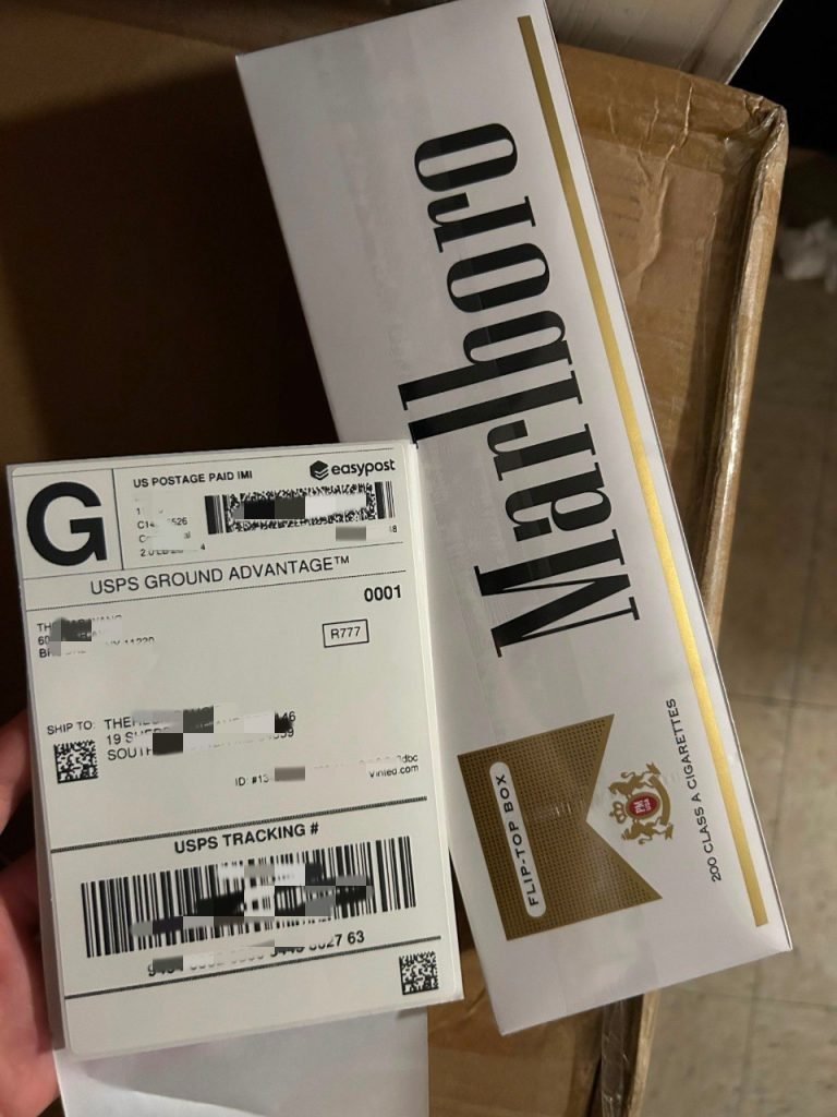 Recently packed order
