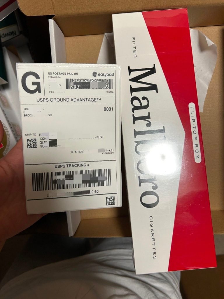 Recently packed order