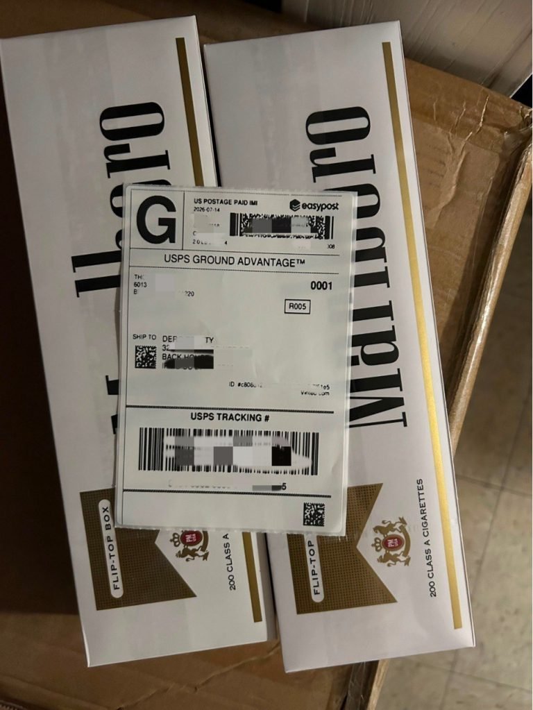 Recently packed order