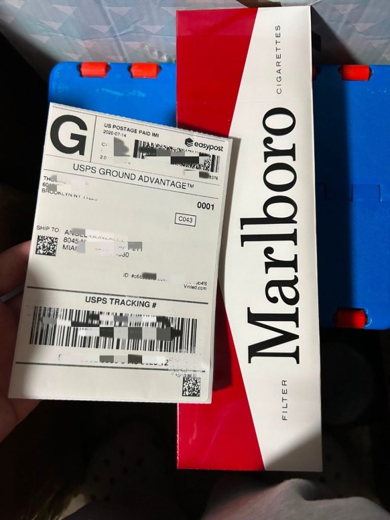 Recently packed order