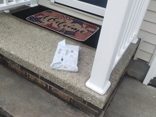 Customer delivery photo