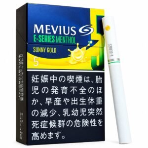 MEVIUS E-Series Menthol Sunny Gold 5mg (1 Carton)